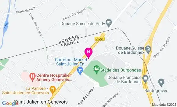 Localisation Mtre Brugo Fabien