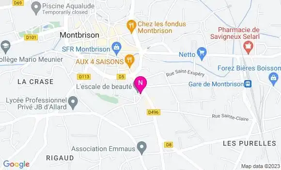 Localisation Mtre Garnodier Thierry
