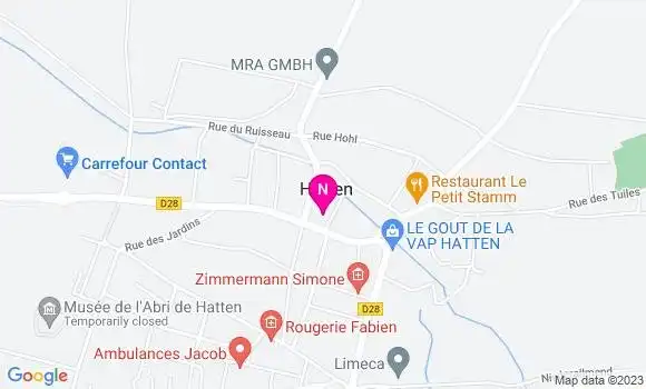 Localisation Mtre Schorp Isabelle