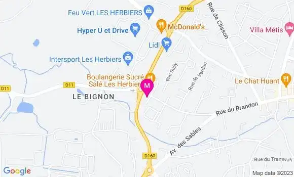 Localisation Mtre Prouteau Florent