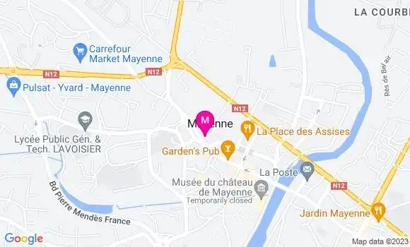 Localisation Mtre Pilleux Philippe