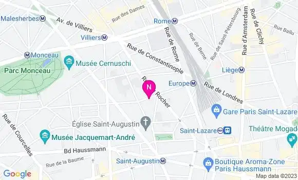Localisation Mtre Lusinchi Charlotte