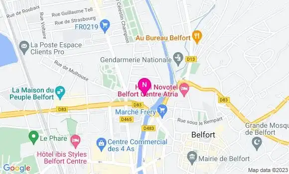 Localisation Mtre Hassler Gilles