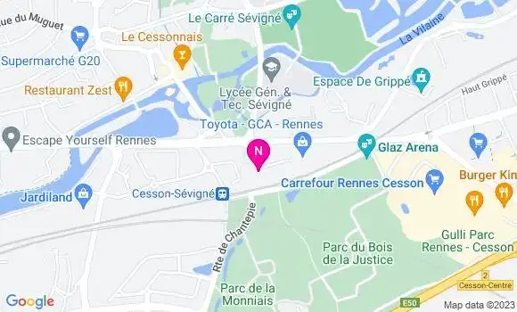 Localisation Mtre Lelogeais Sabine