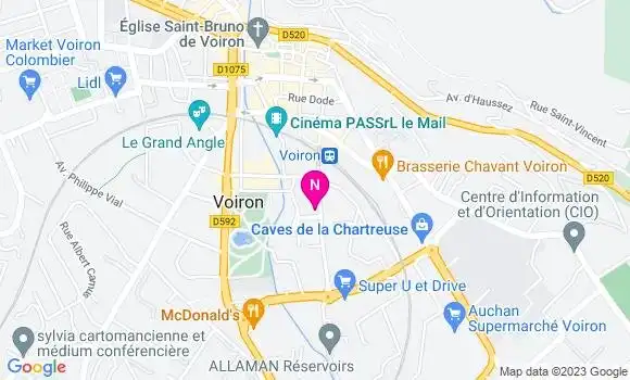 Localisation Mtre Rota Sylvain