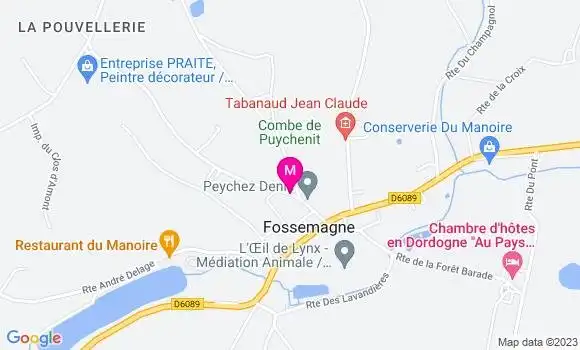 Localisation Mtre Peychez Denis