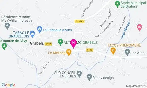 Localisation Mtre Moreau Delphine