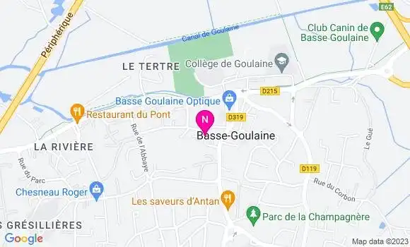 Localisation Mtre Gobin Pierre