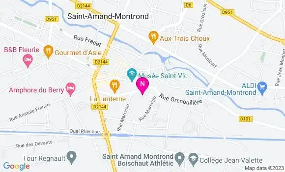 Localisation Mtre Lesage Justine