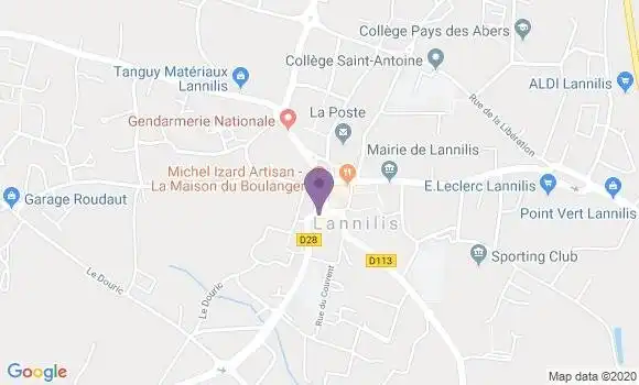 Localisation Mtre Le Guedes Madeleine