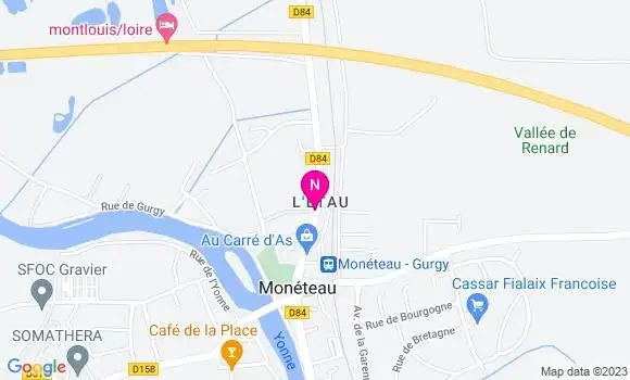 Localisation Mtre Colinot Nathalie