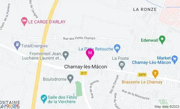 Localisation Mtre Berliat Delphine