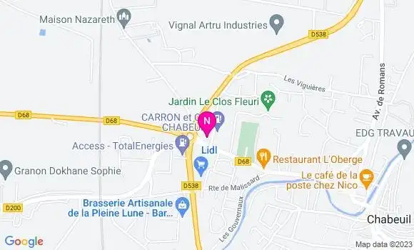 Localisation Mtre Vivier Marion