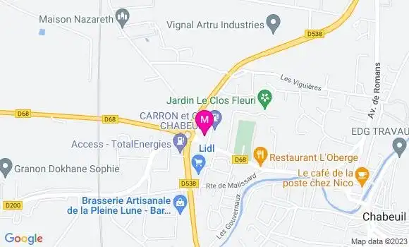 Localisation Mtre Bres Christophe