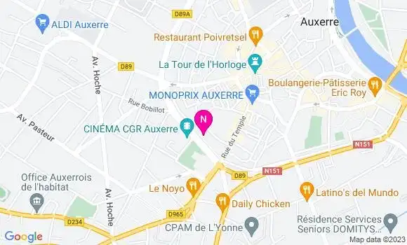 Localisation Mtre Villecourt Vincent