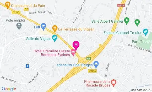 Localisation Mtre Garnaud Emmanuelle