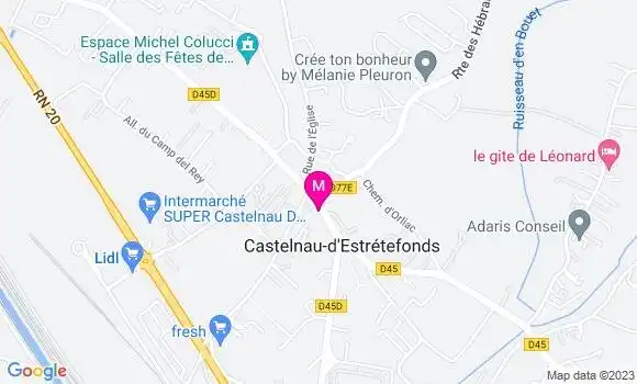 Localisation Mtre Fournié Eric
