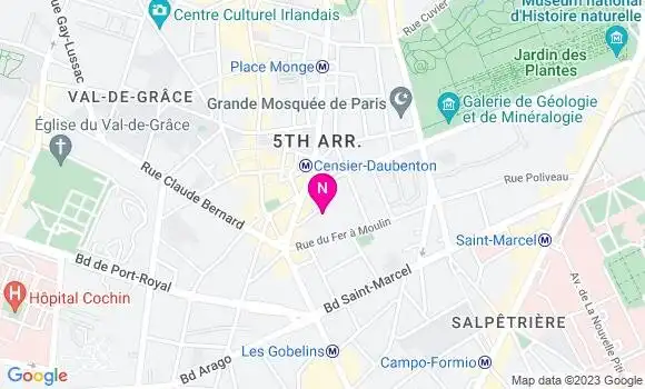 Localisation Mtre Desmons Benjamin