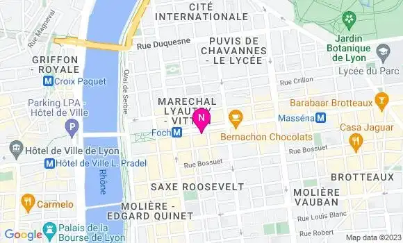 Localisation Mtre Bourbon Louis
