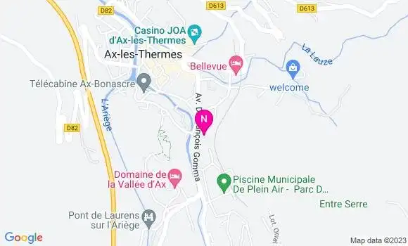 Localisation Mtre Amalric Touitou Christine