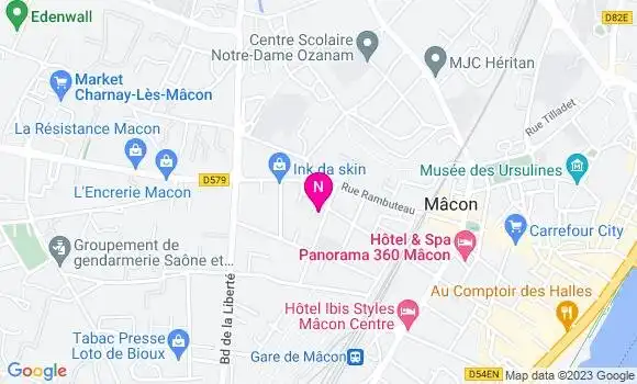 Localisation Mtre Masson Sandrine