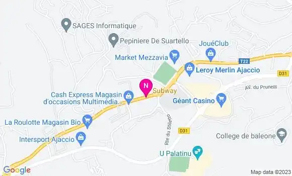 Localisation Mtre Biancarelli Maryline