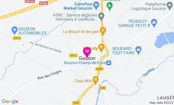 Localisation Mtre Sallet Denis