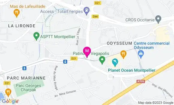 Localisation Mtre Thooris Fanny