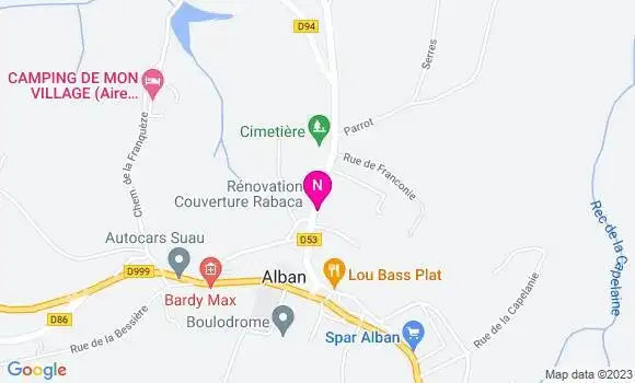 Localisation Mtre Molinier Philippe