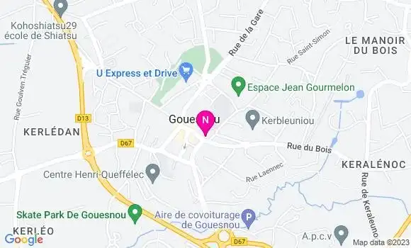 Localisation Mtre Fallon Piriou Caroline
