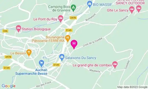 Localisation Mtre Chanet Fenies Bernadette