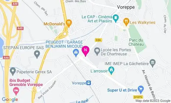 Localisation Mtre Mollet Emmanuelle