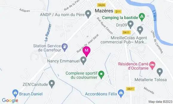 Localisation Mtre Bessou Marie Eve