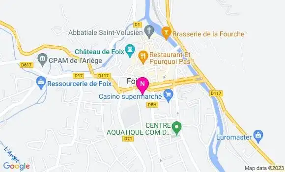 Localisation Mtre Clarac Claire