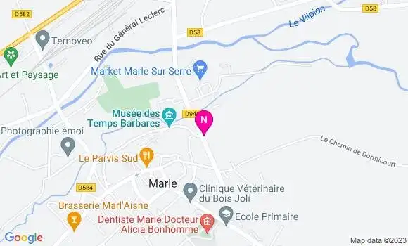 Localisation Mtre De Bisschop Lefevre Karine