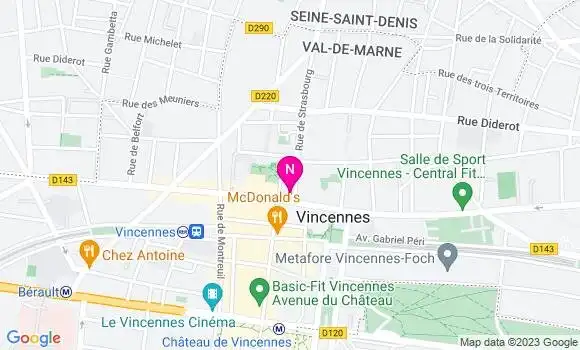Localisation Mtre Chouri Isabelle