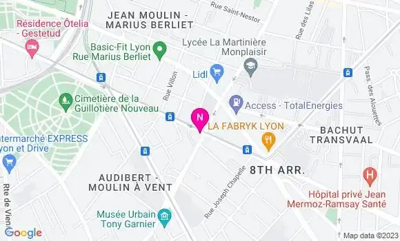 Localisation Mtre Mata Victoria
