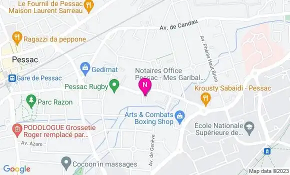 Localisation Mtre Serise Hélène