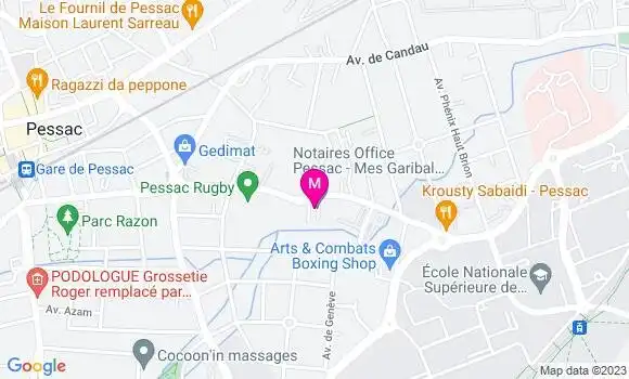 Localisation Mtre Lariviere Eric