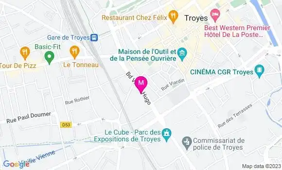 Localisation Mtre Cossard Pascal