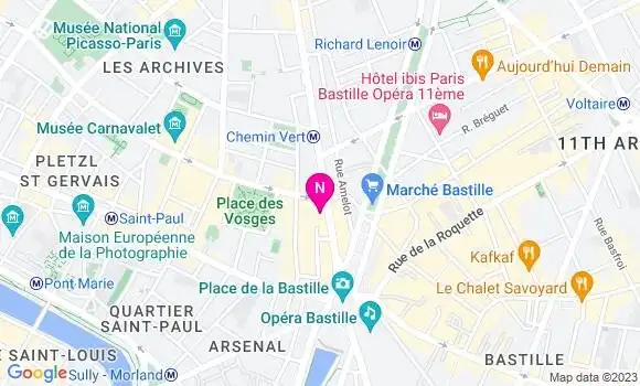 Localisation Mtre Mercadier Pascale