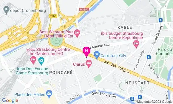 Localisation Mtre Chanteret Fagot Véronique
