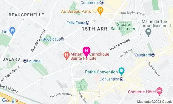 Localisation Mtre Gaillot Mathieu