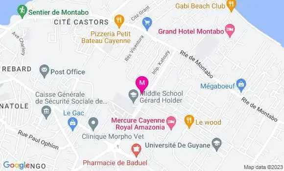 Localisation Mtre Bravo Maya