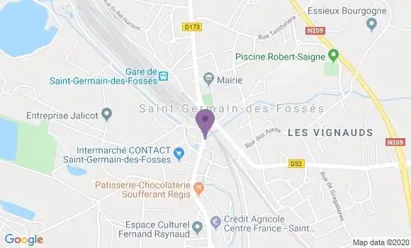 Localisation Mtre Breant Elisabeth
