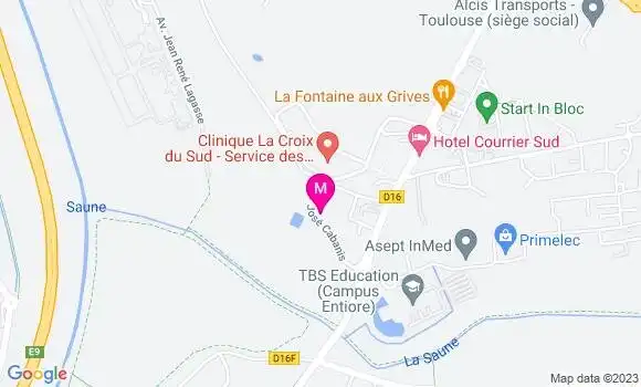 Localisation Mtre Riviere Elisabeth