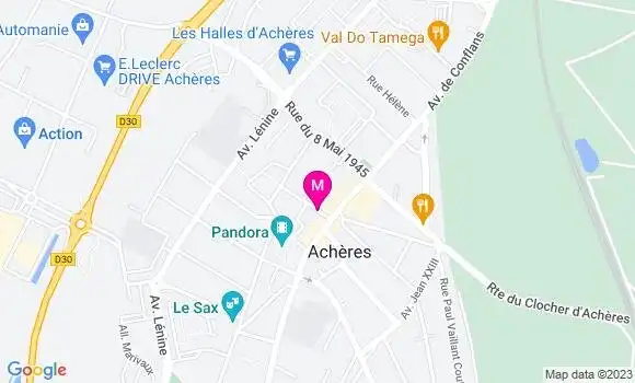 Localisation Mtre Toupas Lorraine