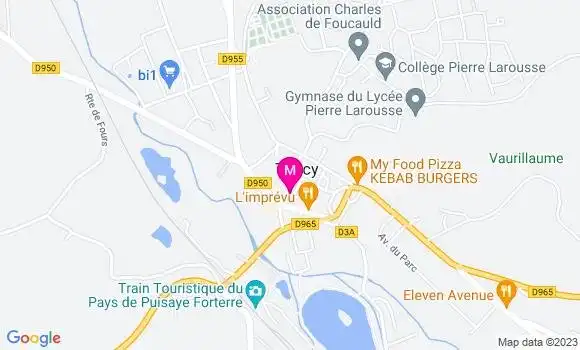 Localisation Mtre Thomas Stéphane