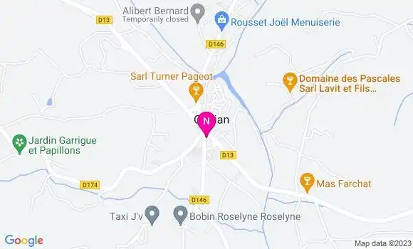 Localisation Mtre Farges Sébastien