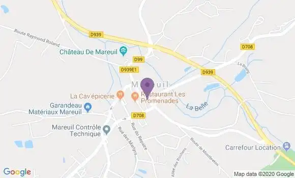 Localisation Mtre Lamond Danielle